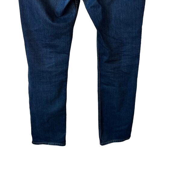 Y2k Carhartt Men's Straight Fit Denim Jeans Dark Wash Size 36x32 Casual Classic - Picture 4 of 11